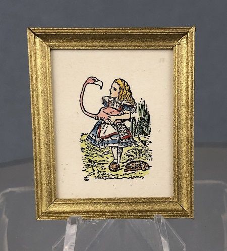 Marjorie Adams Hand Tinted Alice Series/ Framed mc01886