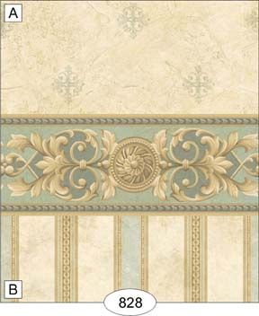 Medallion - Aqua WAL0828