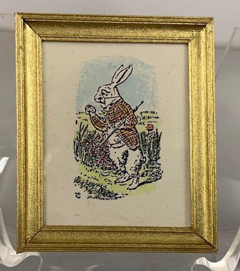 Marjorie Adams Hand Tinted Alice Series/ Framed mc01885