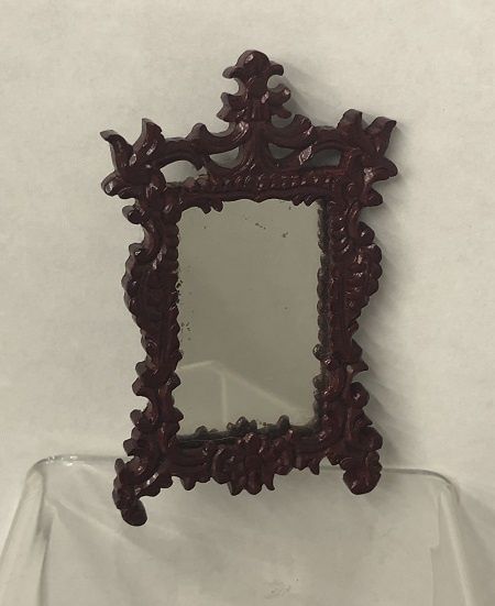 Mirror With Mahogany Frame MC02082