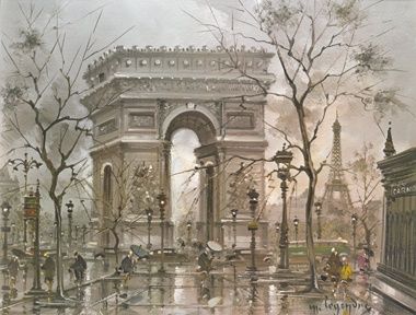 Mural - Paris - L'Arc de Triomphe-Mural WAL5305