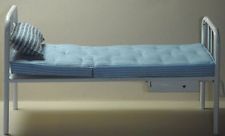 Medical Hospital Bed White Metal NL010343