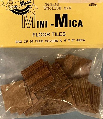 Mini-Magic Mini-Mica Tile - English Oak sku285045