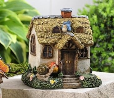 Mini World Fairytale LED Lighted Woodland House 707128