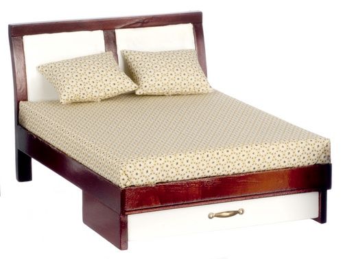 Modern Mahogany bed azt3271