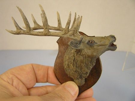 Mounted Elk Head ala274
