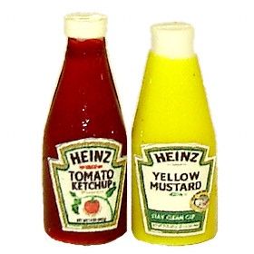 Mustard and Ketchup Set HR54187s