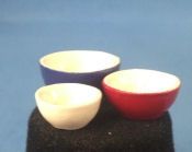 Nesting Bowl Set Blue/Red/Wh BDb319