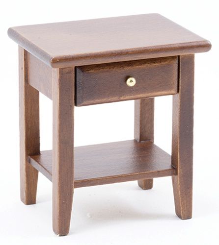 CLA10096 Night Stand, Walnut