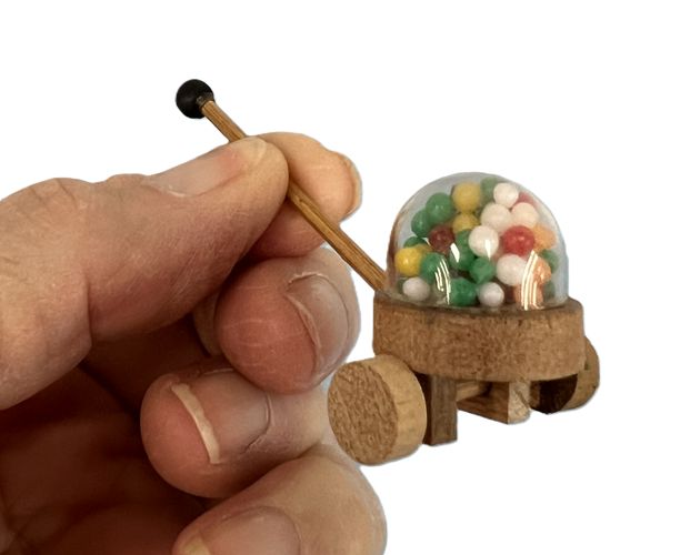 Old Fashioned Handmade Popcorn Popper Toy mc502x