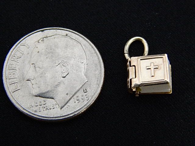 Micro Miniature Book "The Lord's Prayer" Itailian lh12174