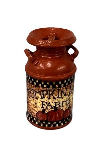 Milk Can With 'Pumpkin Farms' On It mc369x