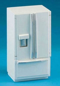 Modern Refrigerator Bottom Freezer, White CLA10125