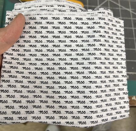 Moo...Moo...Cotton Print Fabric fabric1