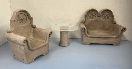 Moonlight and Magnolia Settee Set ch22590