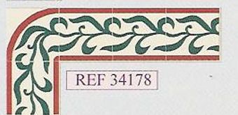 Mosaic Border 9 Ref.34178