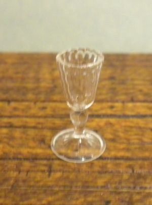 Old English Hobnail Glass Goblet (Wine) fa424