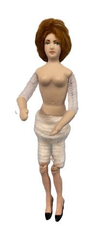 Old Doll with Painted Metal Legs lv22931