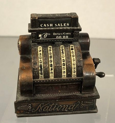 Old Fash. Pencil Sharp. Cash Register