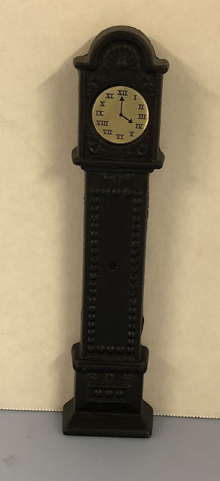 Old Wrought Iron Grandfather Clock emic1329