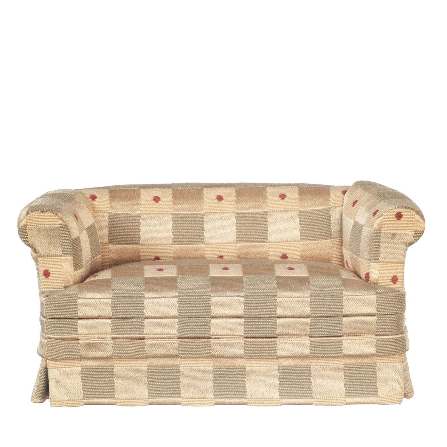 Olive/Gold Loveseat JJ02418D