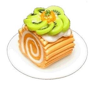 Orange Kiwi Swiss Roll bdK2054