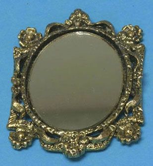 Mirror in Gold Frame car0299g-1