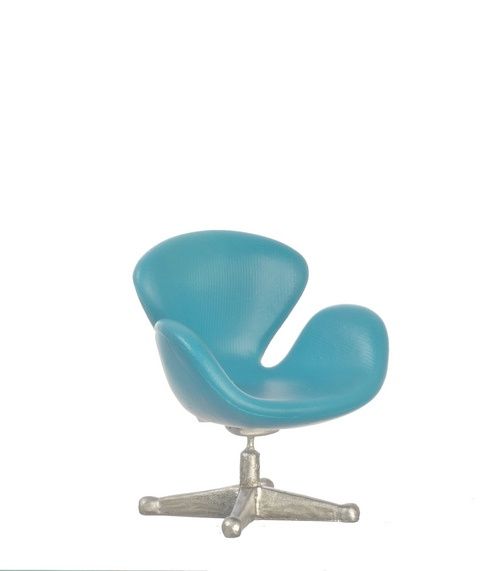 Modern Blue Chair- The Swan/Jacobsen/1956 s8020