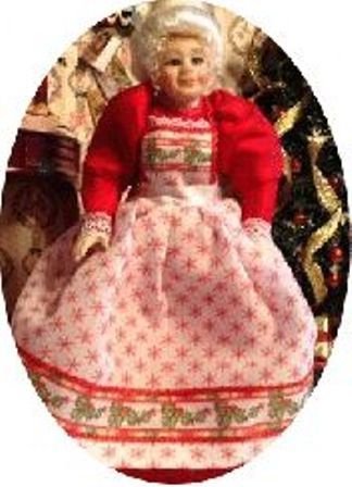 Mrs. Claus Dress Sheet DRR430