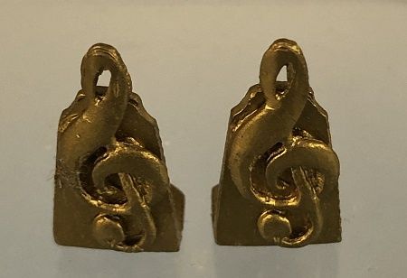 Music Staff Bookends mc04534