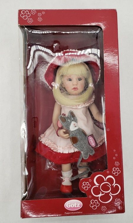 Nella and Kitten Mikesch GOTZ 11" Doll Nella