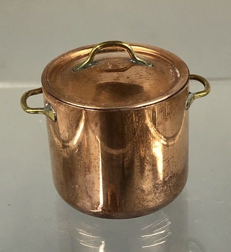 Nice Copper Pot and Lid mc03244