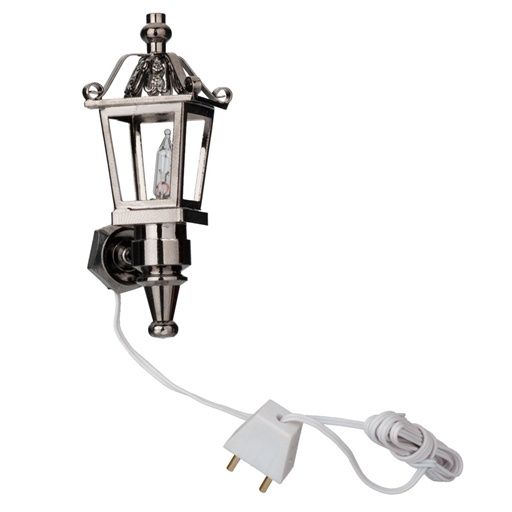 Nickel Lantern Coach Light 12V hw2615