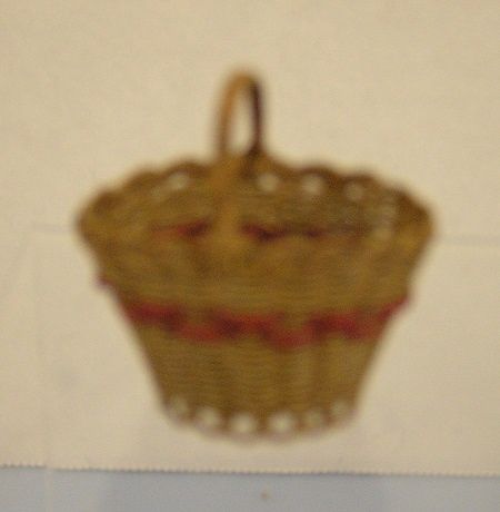 Nutmeg Colored Woven Basket mc04146