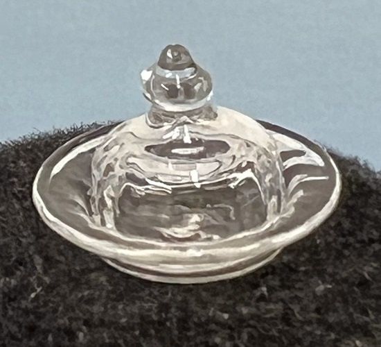 Old English Hobnail Butter Dish fa418
