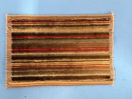 Olive Green and Burgundy Rug ala974