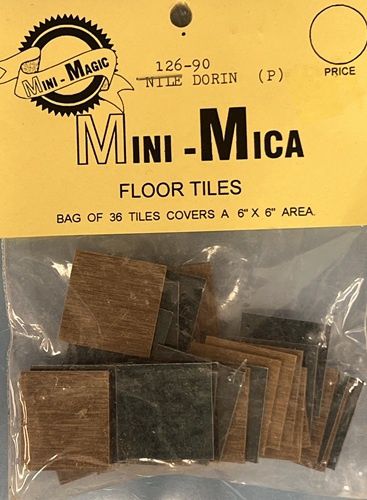 Mini-Magic Mini-Mica Tile - Green Marble 285001