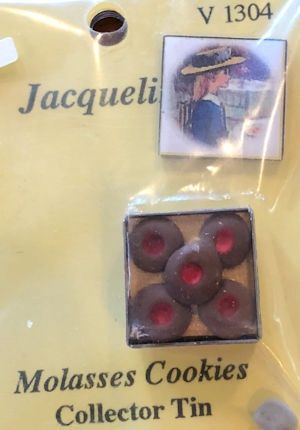Molasses Cookie Tin jaqv1304