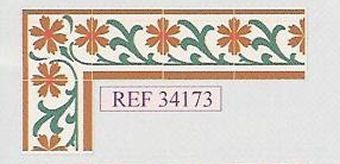 Mosaic Border 3 Ref.34173