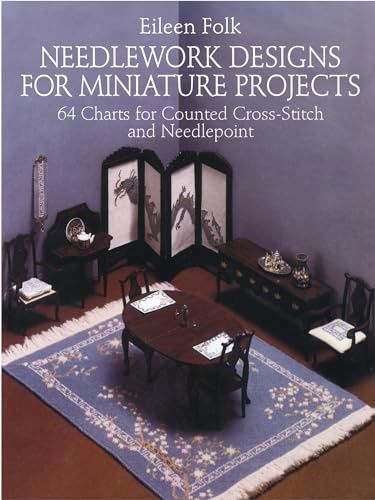 Needlework Designs for Miniature Projects isbn-0-486-24660-4