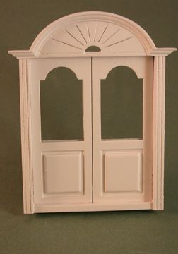 Newport Exterior Double Door White 800WOD