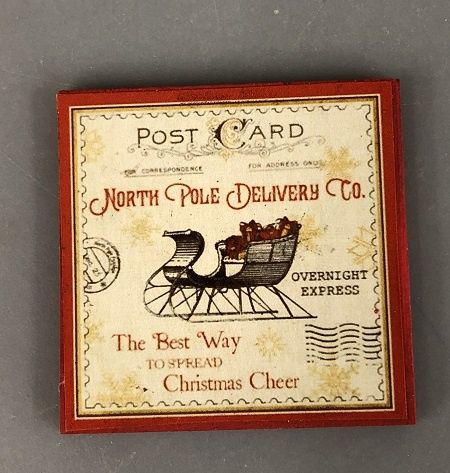 North Pole Delivery Service Sign mc02427