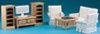 Oak Living Room, 8pc NCTLF222
