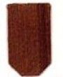 One inch scale shingles are 11/16"wide as51a