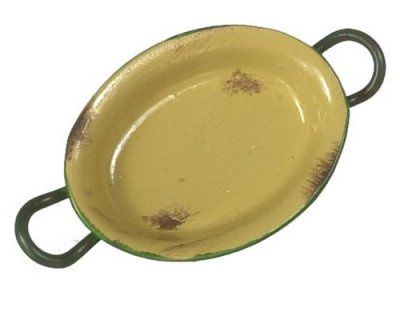 Oval Gratin Cooking Tray, Golden a1368gd