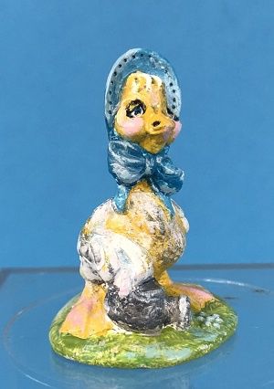 Painted Pewter Duck rd612120