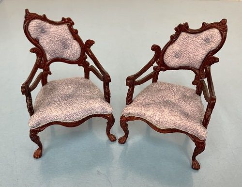 Pair of Chairs, Mahogany Bes3551mh