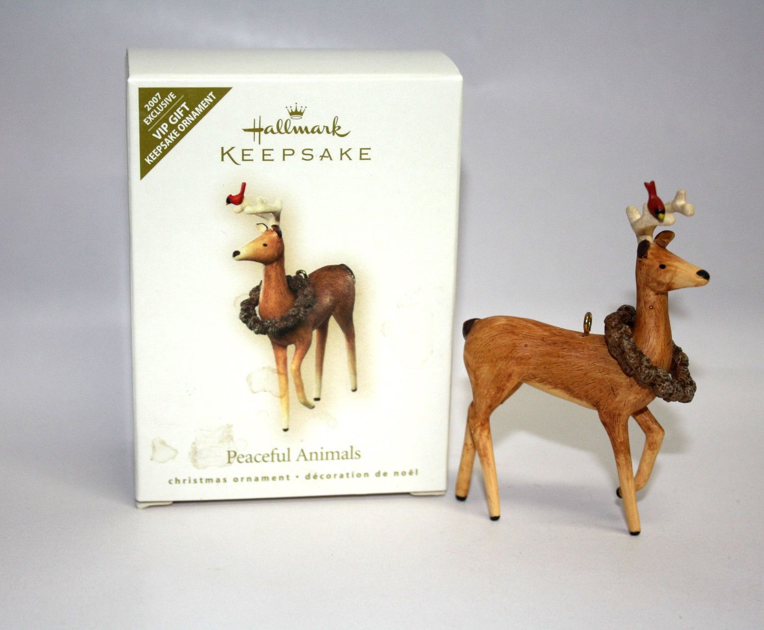 Peaceful Animals Deer Ornament ad4081al
