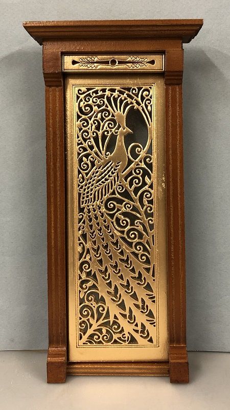 Peacock Single Exterior Door mm862WG