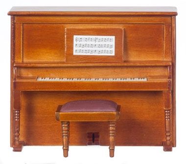 Piano with Bench, Walnut azd7081a